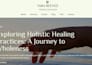 design squarespace alternative medicine website holistic website therapy website